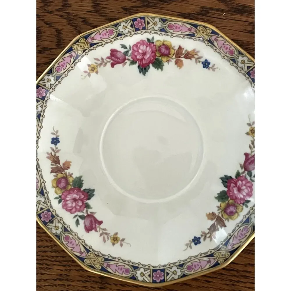 Black Knight Palmiero Vintage Teacup & Saucer Czech - FOR ONE SET Multi Avail